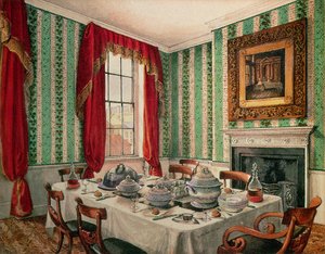 Vores spisestue i York, 1838